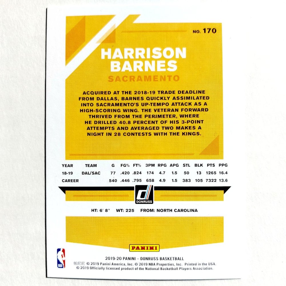 Sacramento Kings (Harrison Barnes) - BKBL [26_HB1] - Picture 3 of 3